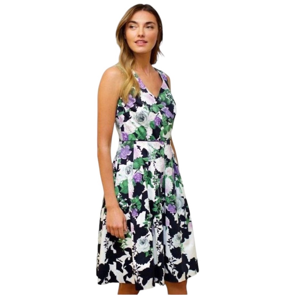 Talbots The Oprah Magazine Collection floral dress